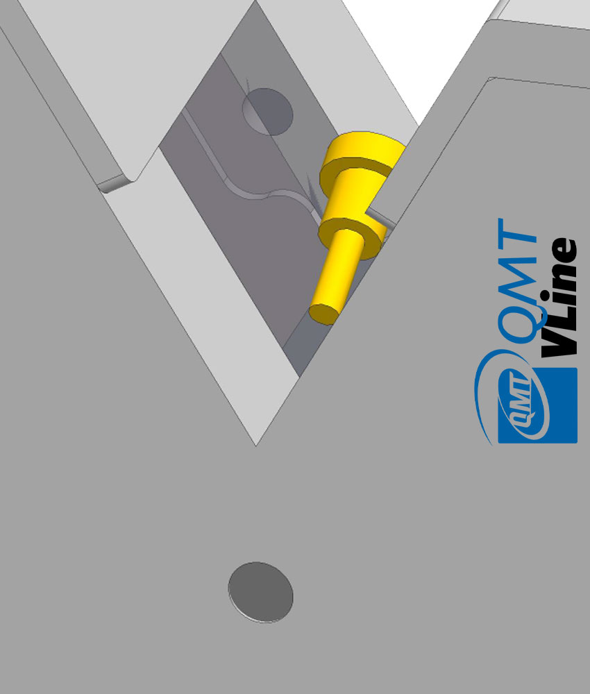 QMTVLine - eine Einrichtung zum Messen von gedrehten Teilen